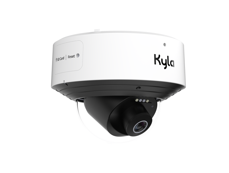 Kyla 4MP-8MP Outdoor Full-Color Dome Camera